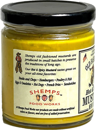 Shemps Old Fashioned Hot & Spicy Mustard