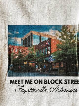 Block Street Tea Towel