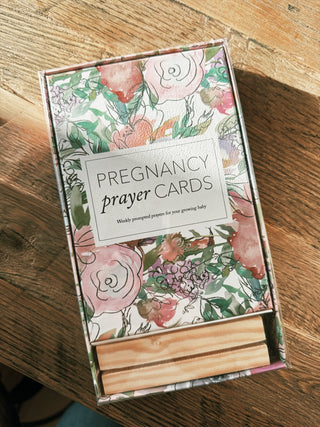 Duncan & Stone: Pregnancy Prayer Cards and Easel