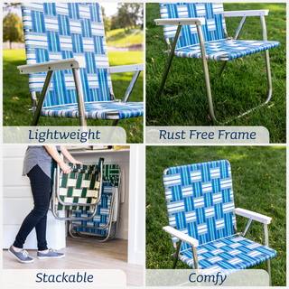 Lawn Chair USA - Sea Island Classic Lawn Chair: Classic