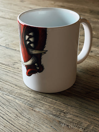 Red Hog Snout Mug