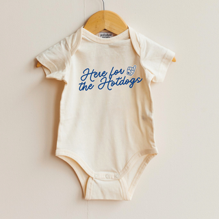 Here for the Hotdogs Onesie- 3 month