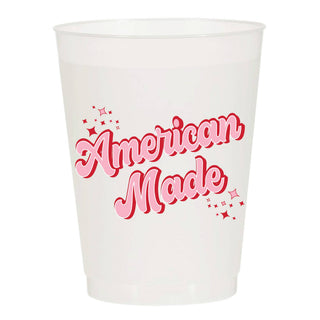 American Made Frosted Cups