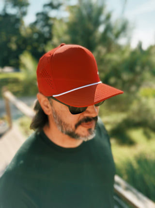 JUNK Brands- University of Arkansas Hat: Red