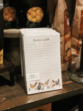 Chicken Scratch Notepad