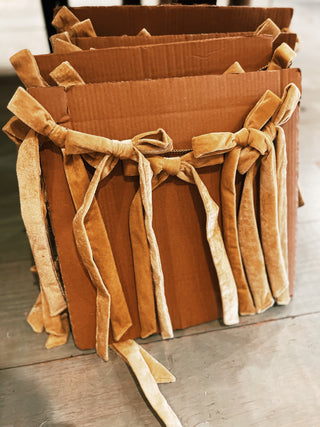 Gold Velvet Garland