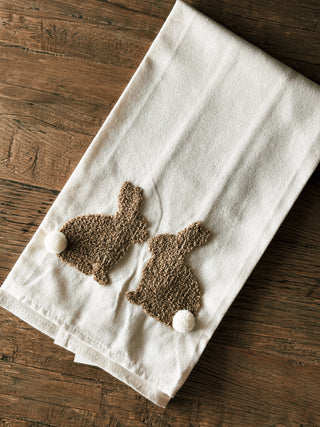 Easter Nature Bunny Kitchen Towel