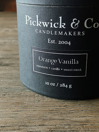 Pickwick & Co: Orange Vanilla Candle