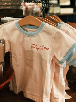 "Play Nice" Kids Tee