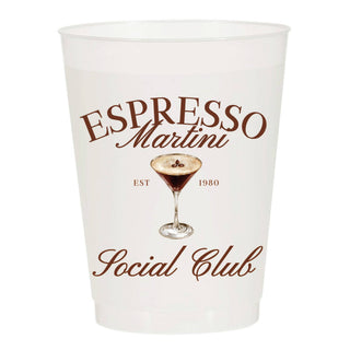 Espresso Martini Social Club Frosted Cups