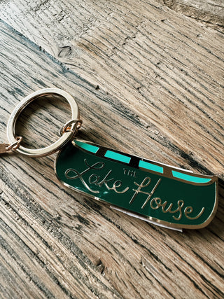 Lake House Keychain