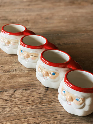 Winking Santa Mug