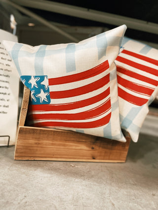 American Flag Pillow