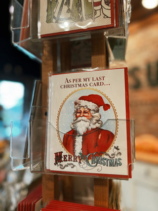 As Per My Last.. Christmas Card