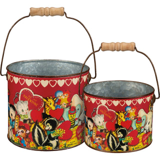 Valentine Bucket Set