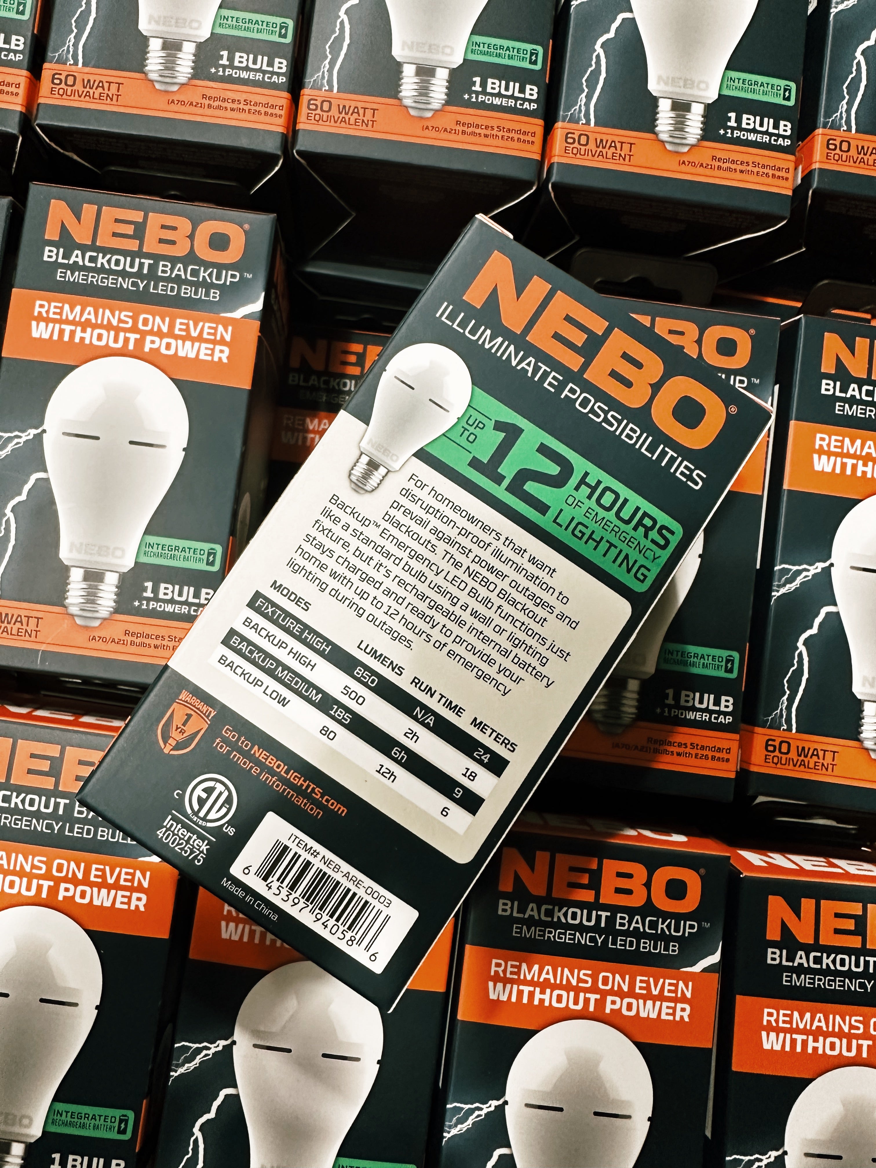 Nebo: Blackout Backup Emergency LED Bulb – citysupplyfayetteville