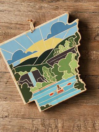 Arkansas Mosaic Cutting Board