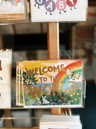 Welcome To The World Greeting Card
