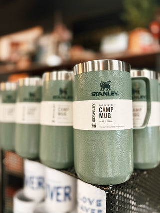 Stanely: The Everyday Camp Mug- Hammertone Green 24oz