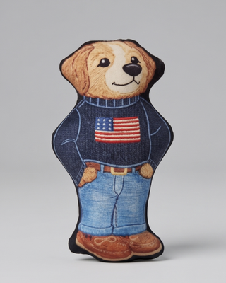 Ruff Lauren Teddy Dog Toy