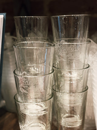 Arkansas State Pint Glass