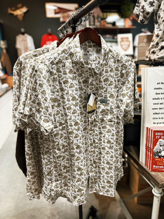 Burlebo Performance Button Up- Into the Wind