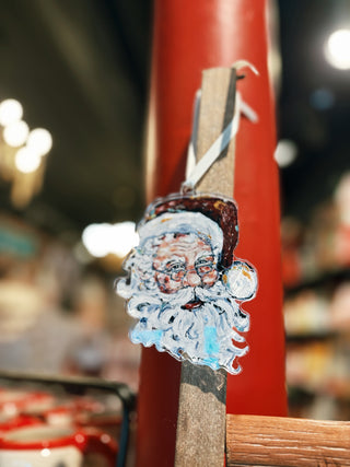 "Jolly Ole Soul" Santa Ornament