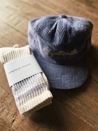 Corduroy Fayetteville Hat - purple