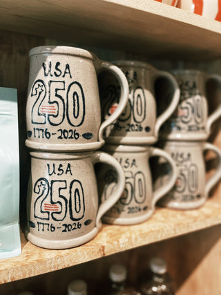 Rowe Pottery - 250th Anniversary Flag Pattern : Classic Mug