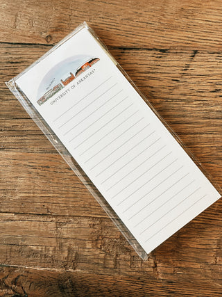 Arkansas Skyline 3.5x8.5 Notepad