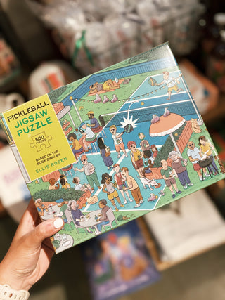 Pickleball Jigsaw Puzzle: Based on the Book Dink!