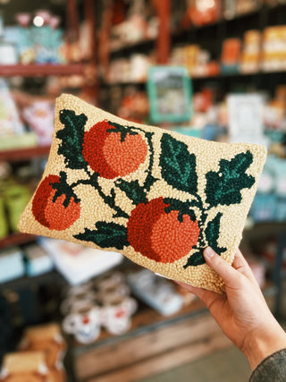 Tomatoes On Vine Hook Pillow