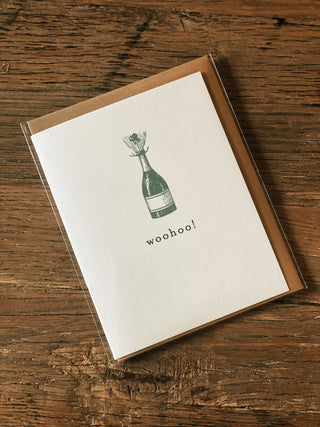 Champagne Greeting Card