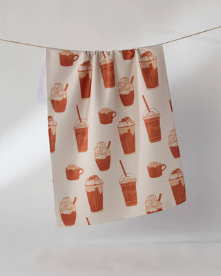 Geometry - Spice Season Tea Towel