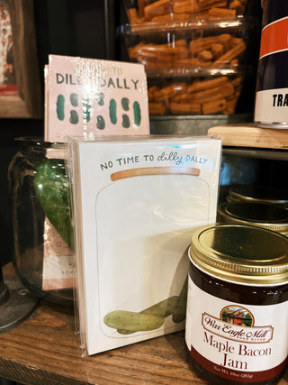 No Time To Dilly Dally — Notepad