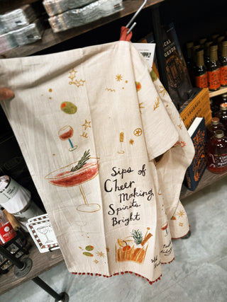 Holiday Treats Cotton Tea Towel