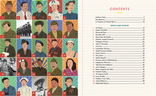 Heroes of World War II: 25 True Stories (Children's Book)