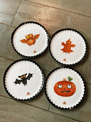 Mary Engelbreit Halloween Plates