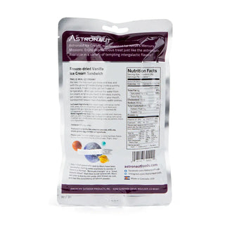 Astronaut Vanilla Ice Cream Sandwich