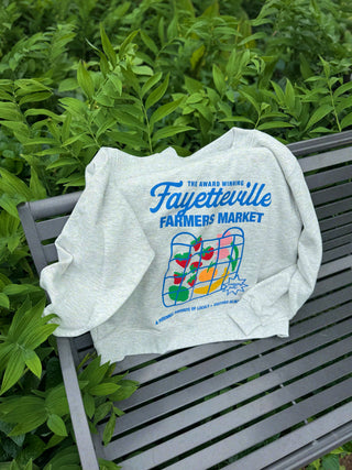 Farmer's Market Basket Mock Neck