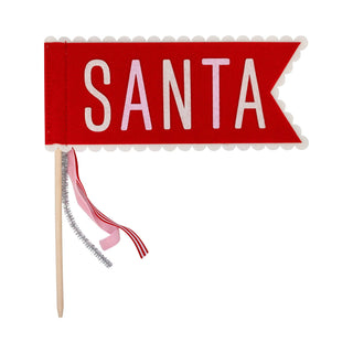 Santa/Merry Felt Pennant Set