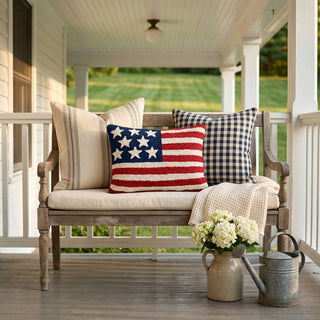 USA Flag Hook Pillow