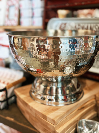 Hammered Stainless Beverage Cooler