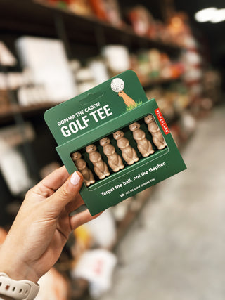 Gopher the Caddy Golf Tee