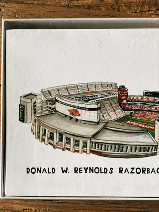 Arkansas Stadium Boxed Note Cards