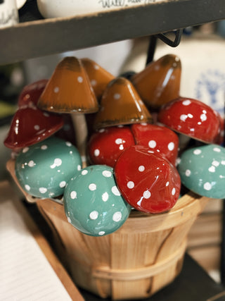 Mushroom Plant Stake