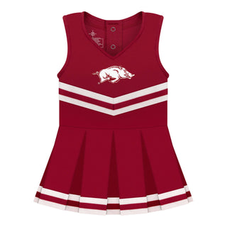 Arkansas Razorbacks Infant Cheer Dress Bodysuit