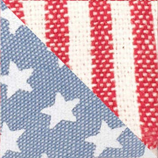 The Foggy Dog - Stars and Stripes Summer Lady Dog Bow