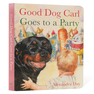 Good Dog Carl Goes To A Party-Children's Board Book