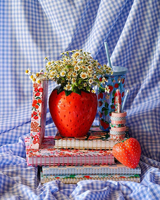 Ban.do - Ceramic Vase , Strawberry Fields
